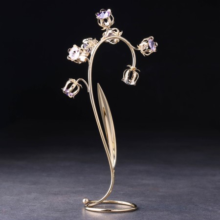 Souvenir "Tulips", with crystals, 22.5x11x6 cm-2