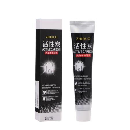 Toothpaste from yellowness with coal, 100 g
