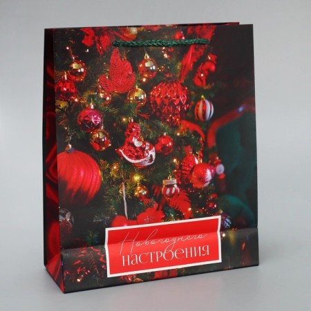 Laminated vertical "New Year mood", ML 21 x 25 x 8 cm, New Year-3