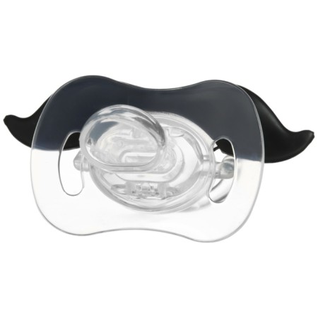 Silicone orthodontic dummy "Bear", from 0 months, with a cap-4