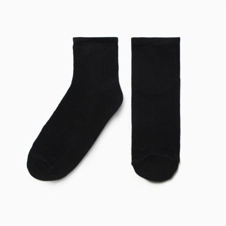 Male socks, black color, size 27