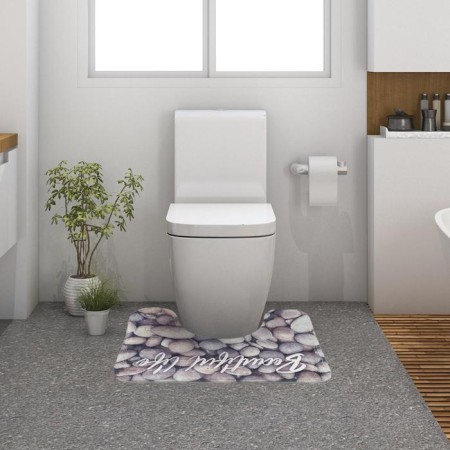 Bathroom mat Ethel "Beautiful Life", 50x40 cm, velor