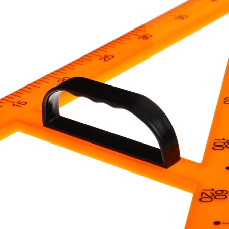 Triangle for a schoolboard, with a holder, rectangular, 30 °-1