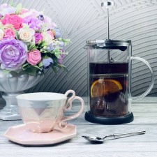 French press with double walls Lenardi, 1 liter