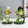 Souvenir Polystone "Frog - cook/policeman" mix 14.5x9.5x8 cm