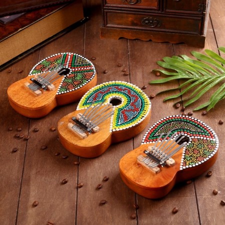 Musical instrument "Kalim" mix 17x13x3 cm-4