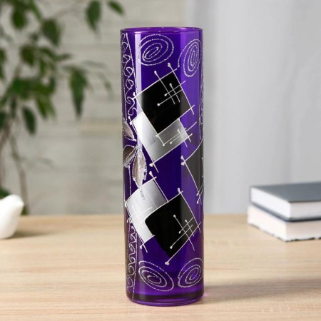 Domino vase 7.5x26.5 cm mix-3
