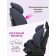 Car seat children's farfello, gray color