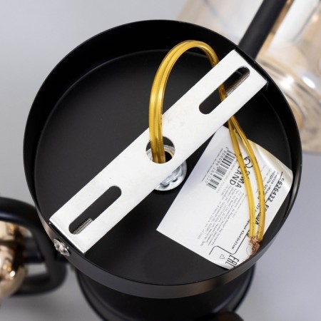 Maintenance chandelier 3he27 40w Black 43x43x21cm Bayerlux-9