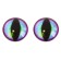 Eyes, set 20 pcs., Size: 1 cm
