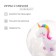 Inflatable ball "unicorn", d = 30 cm