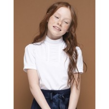 T -shirt for girls, height 140 cm, white color