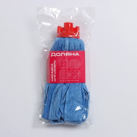 Nozzle for a mop ribbon shade, microfiber, 140 gr, color mix-6