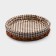 Basket for fruits and bread Daulas "Home Comple", D = 25.5 cm, chocolate color