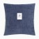 Pillowcase decorative Ethel Velvet 43x43cm, blue color, polyester