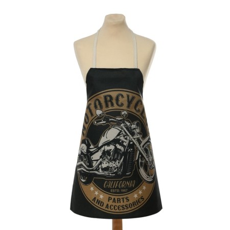 Apron Ethel "Motorcycles" 58 x68cm, 100% p/e-4