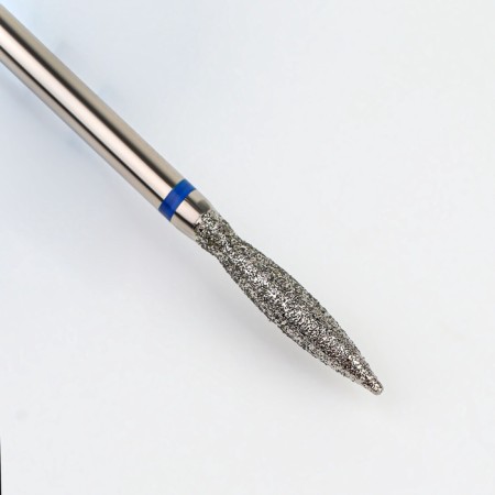 Diamond flame flame d2.5mm 12mm medium grains sin Nasch d/case package QF-4