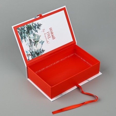 Box - Kniga "Fairytale holiday", 20 x 12.5 x 5 cm, New Year-4