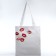 Bag Schoper "Kisses" 35x0.5x40 cm, Department without lightning, without lining, white