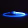 Collar - backlight ring, charging from USB, up to 70 cm, 3 glow modes, blue