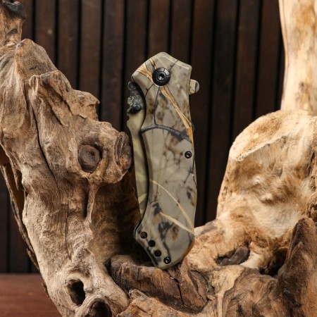 Folding “camouflage” knife 20.6cm, 86mm blade/2.6 mm-5