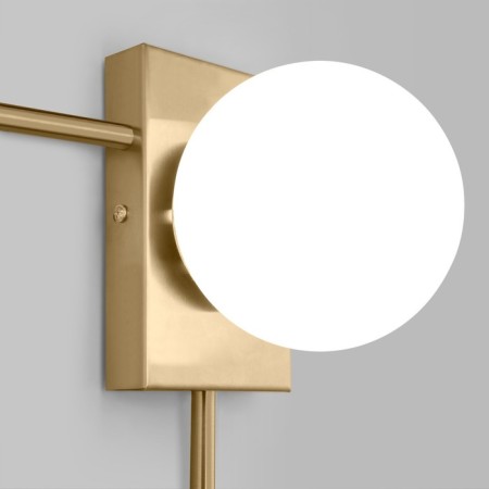 Wall lamp EUROSVET Fredo 40034/1, E14, 1x60W, 400x155x650 mm, brass color-1