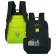 Youth backpack 45 x 31 x 12 cm, ergonomic back, Across M-4, black/yellow M-4-3