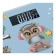 Floor scales BQ-BS1017, electronic, up to 150 kg, picture "Owl"