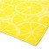 Tainted towel Lemon Color, 50x90 cm, yellow color