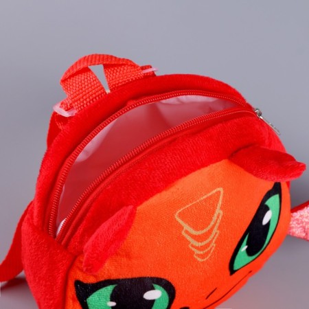 Ryukzak children's round "Red Dragon", 18 cm-5