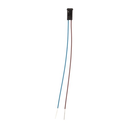 Plastic G4 Patron base with a wire 15 cm, black rexant-1
