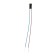 Plastic G4 Patron base with a wire 15 cm, black rexant