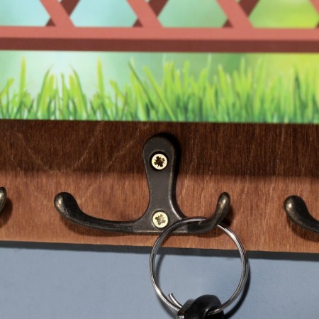 Key "Happy One.." 3 departments, 24x19x6 cm-2