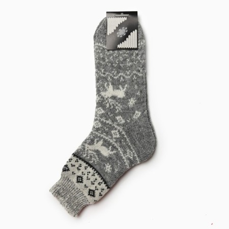 Men's woolen socks "Nevada-novada" Color gray, size 27-2