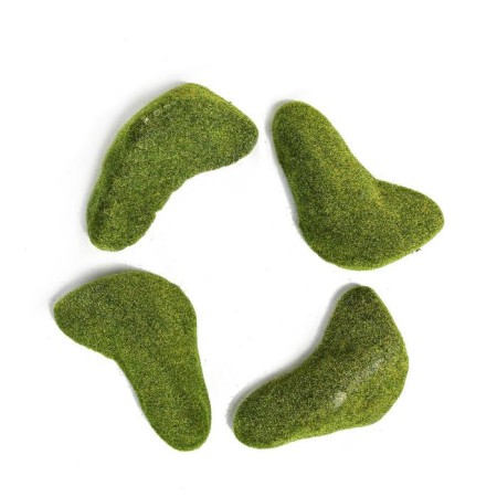 Moss Artificial "Stones", set 4 pcs., Greengo-9