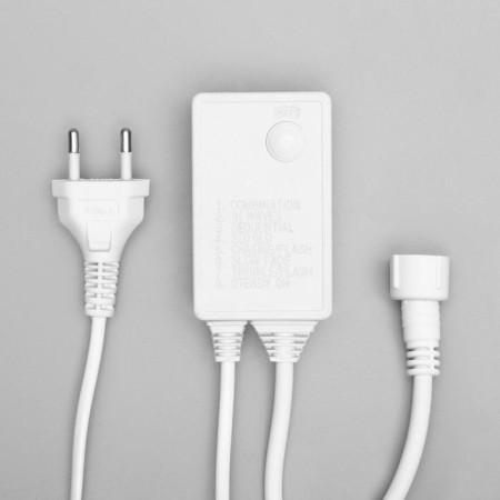 Controller for garlands UMS 3W, up to 8,000 LEDs, white thread, 8 modes, 220 V