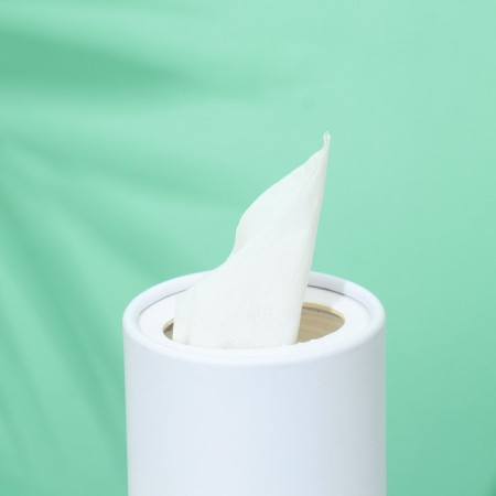Napkins in a tube 50 pcs, 2 layers white-2
