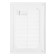 Ventilation grate Zein Lux LP206, 206 x 300 mm, with a grid, detachable