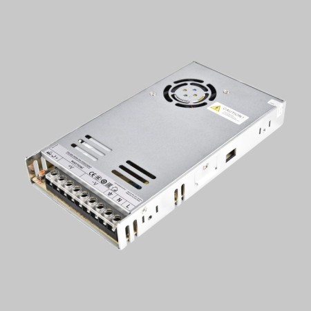 Power supply LED Strip 220207, 350W, 3x11.5x21.5 cm, silver color-1