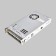 Power supply LED Strip 220207, 350W, 3x11.5x21.5 cm, silver color