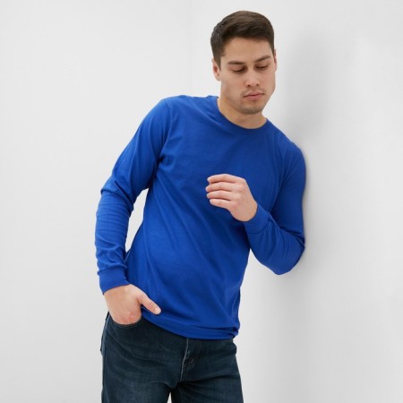 Long-line male plain, color is bright blue, size 56-6