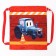 Children's Bag "Blue Tractor", 35 × 30 cm, red color