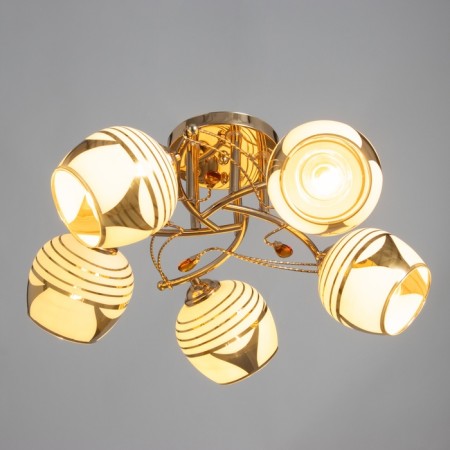 Buffy chandelier 5x40W E27 Gold Model: 2751100-1
