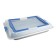 The baking sheet is deep with the plastic cover Regent Inox, size 37x25x5.5 cm