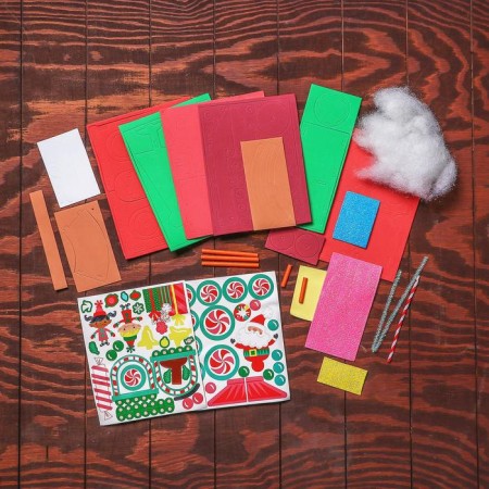 Set for creativity - Create New Year's decoration "Train of Santa Claus"-2