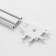 Connector SLIM "T-shaped" 4-filled white 0.7x4x2cm