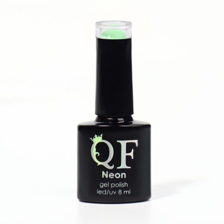 Neon nail polish gel, 3 phase, 8 ml, LED/UV, Salad color (18)-6