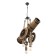 Lamp "gun" 4he27 40w Black 71x27x20 cm