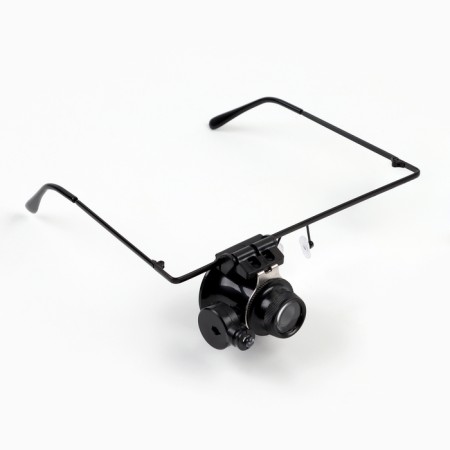 Lupa tax 10x, monocular, with backlight