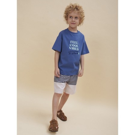 T -shirt for boys, height 92 cm, jeans color-4